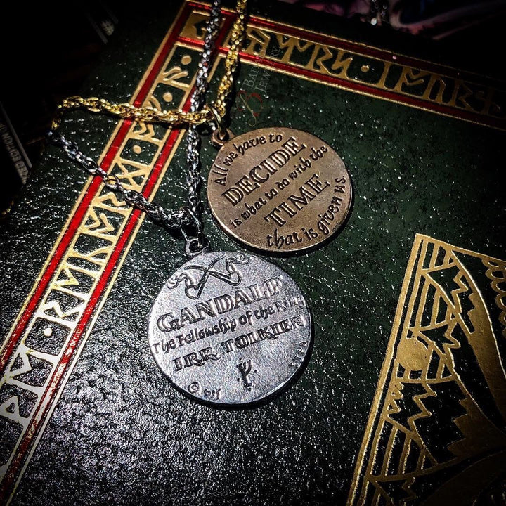 Lord of the Rings Wisdom of Gandalf™ Bronze Pendant