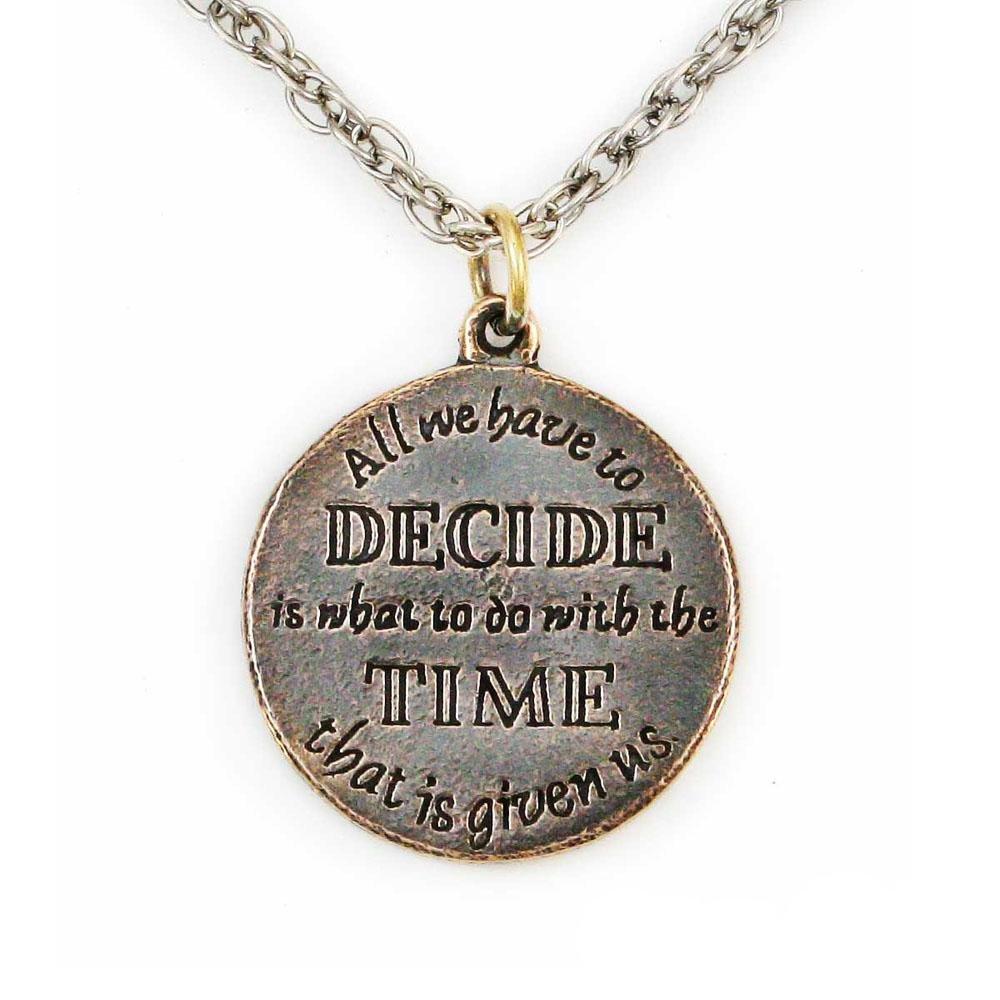 Lord of the Rings Wisdom of Gandalf™ Bronze Pendant