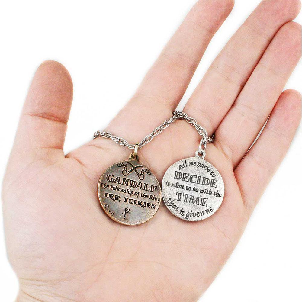 Lord of the Rings Wisdom of Gandalf™ Bronze Pendant