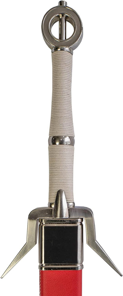 The Witcher Zireael Ciri's Silver Witcher Sword Steel Prop Replica Sword